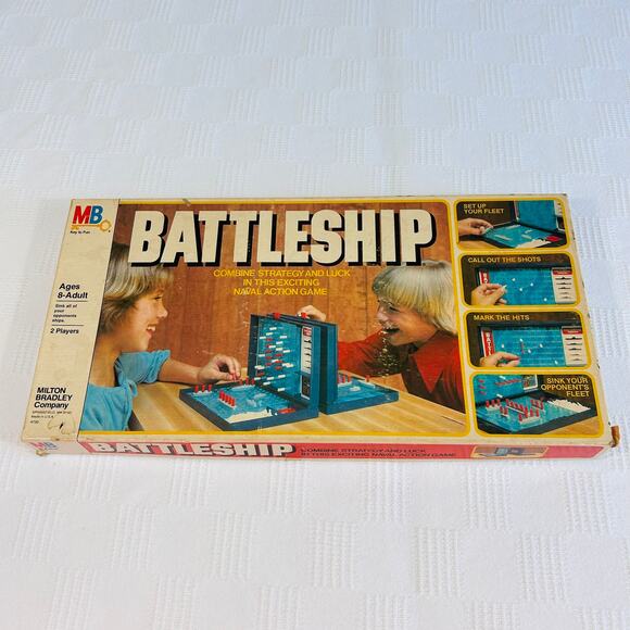 Battleship Game Vintage 1978 Milton Bradley Classic Strategy COMPLETE - Picture 2 of 11